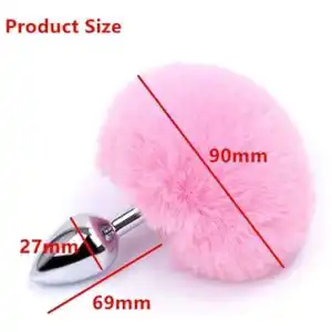 Plug anal con cola miniatura 5